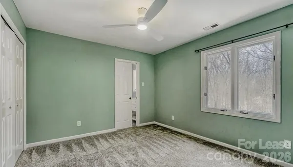 a view of room with window