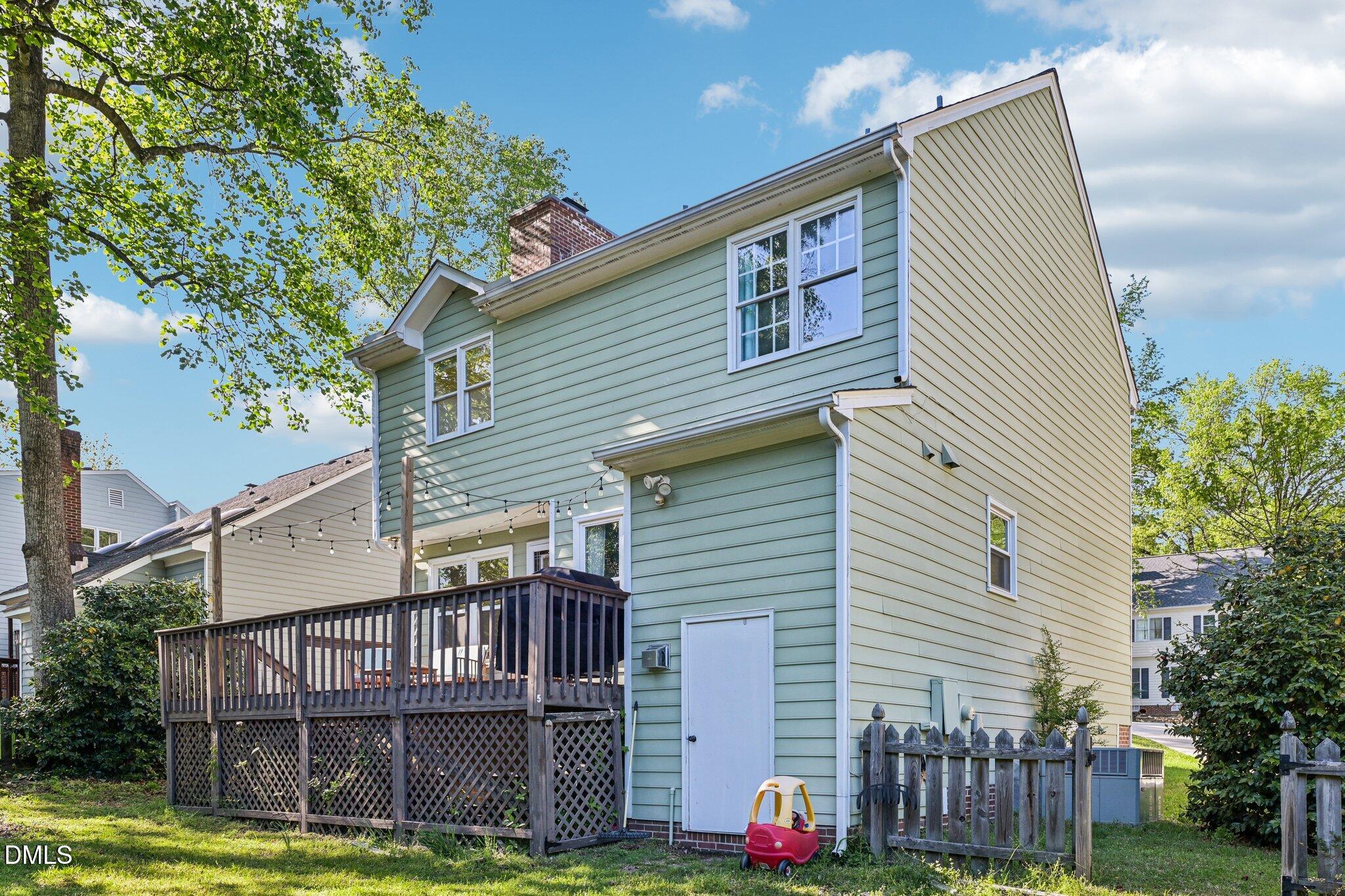 4508 Emmit Drive Raleigh, NC 27604 - Photo 32 of 42 a view of a house with a yard