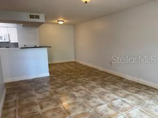 a view of a kitchen cabinets