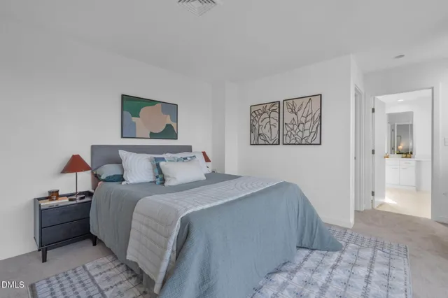 a view of small space with racks on the wall