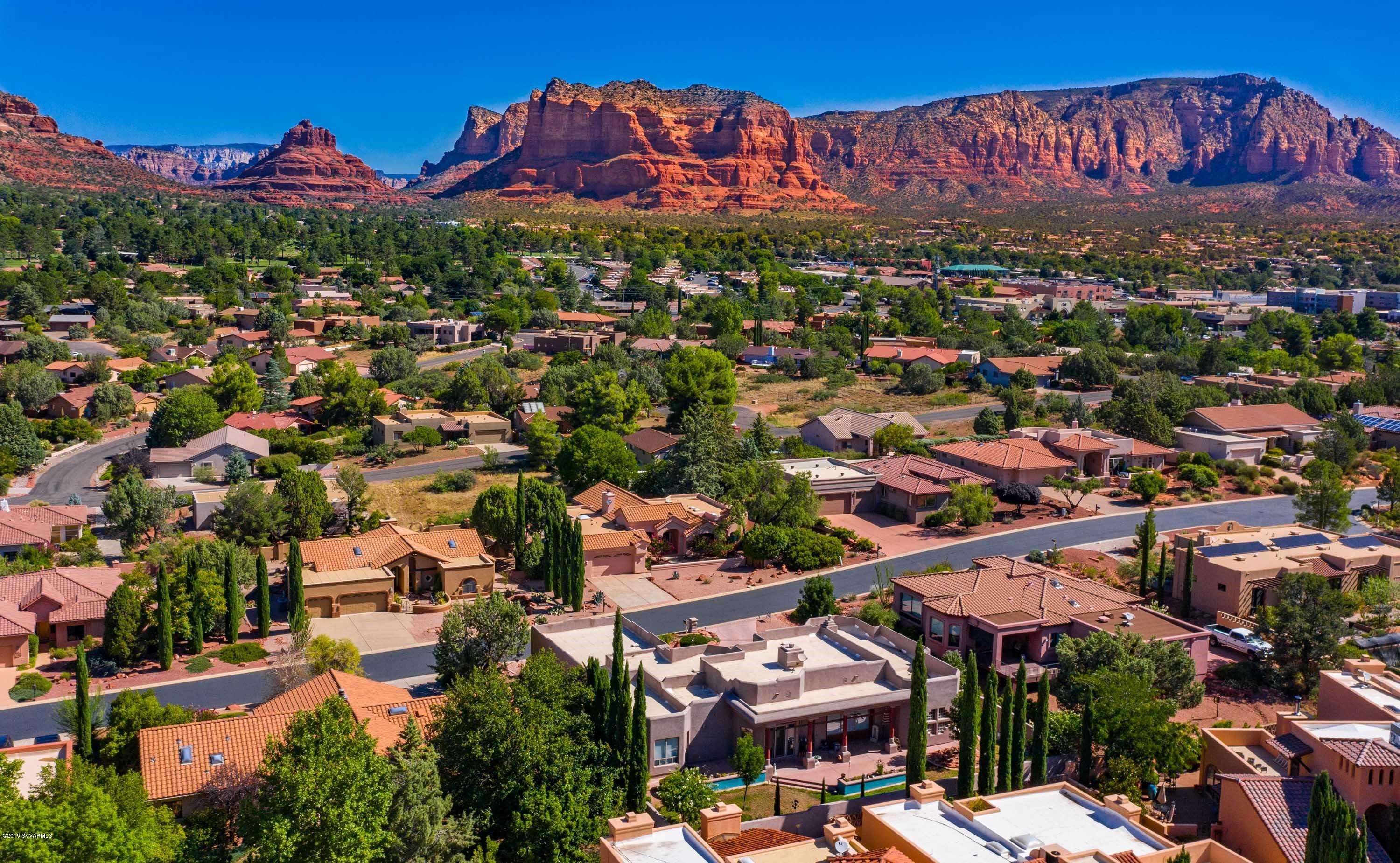 79 Ridge Rock Road Sedona, AZ 86351 - Photo 45 of 55 048_Aerial 7
