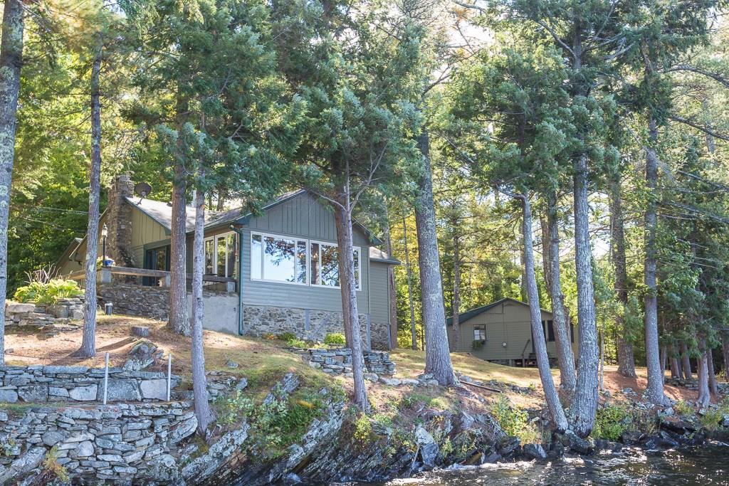 115 Bear Rock Road Jefferson, ME 04348 - Photo 3 of 33 The Front of the Main Cottage with...
