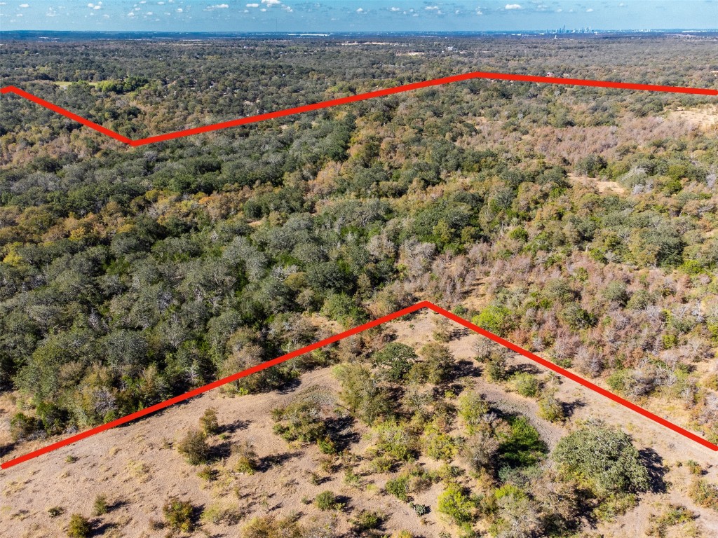 20900 Trappers Trail Manor, TX 78653 - Photo 5 of 13 a view of a dry yard with a wooden fence