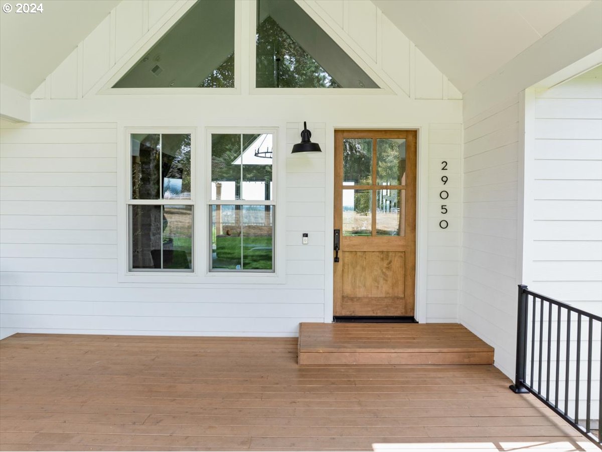 29050 Southwest Petes Mountain Road West Linn, OR 97068 - Photo 5 of 48 a view of an entryway door
