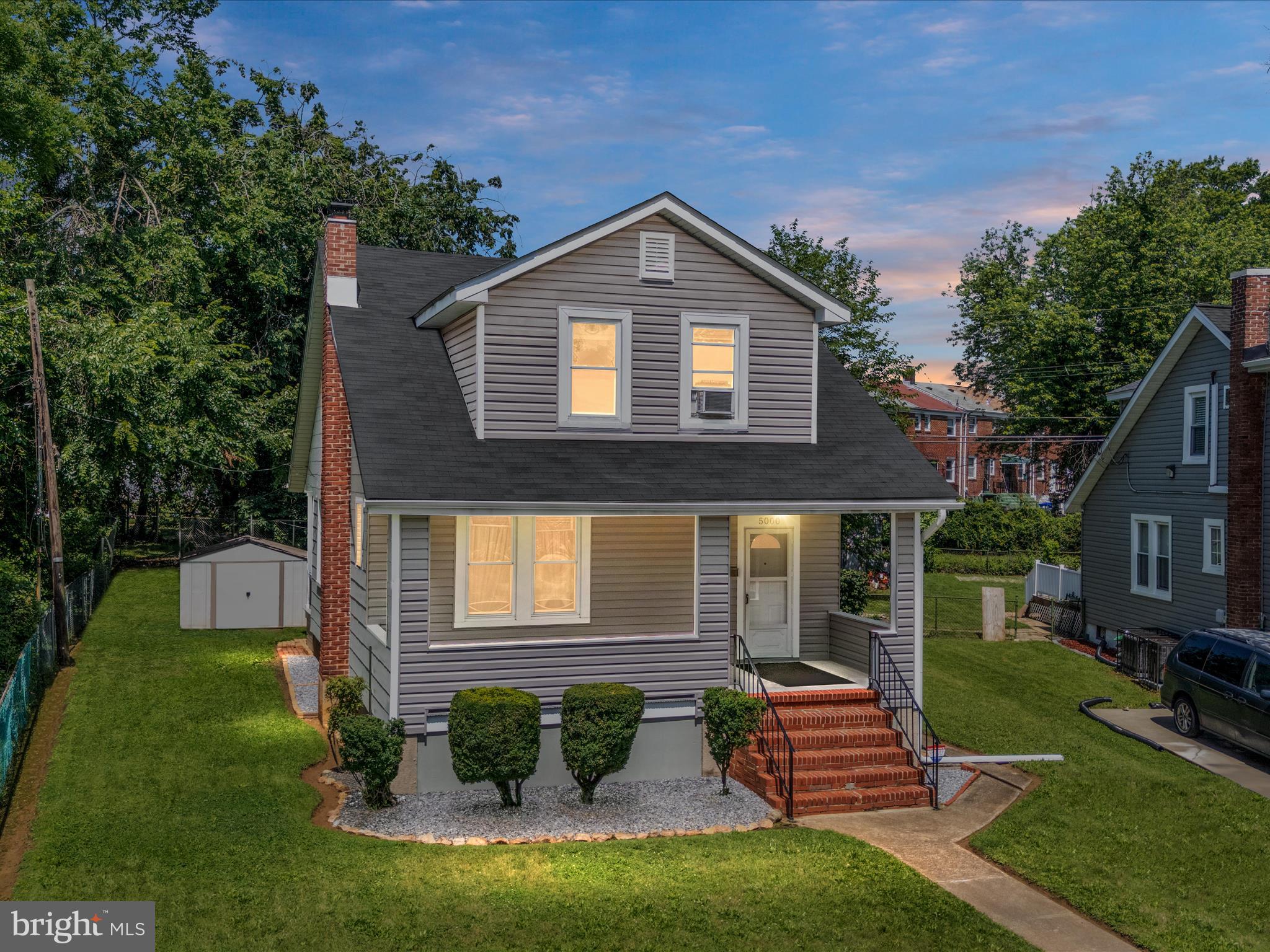 5000 Levindale Road Baltimore, MD 21215 - Photo 1 of 60 a front view of a house with garden