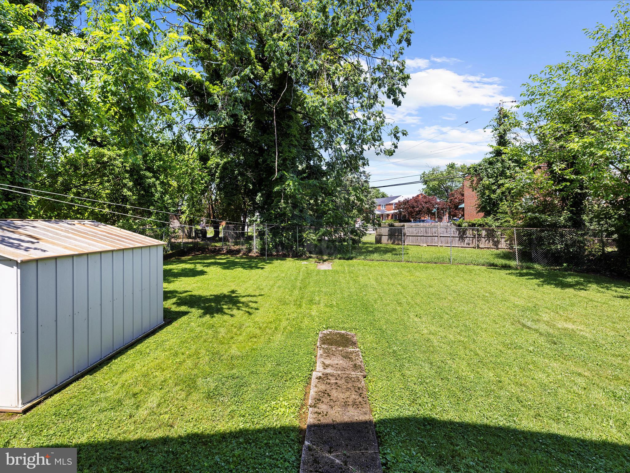 5000 Levindale Road Baltimore, MD 21215 - Photo 42 of 60 a view of yard with swimming pool and green space