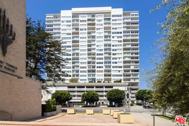 a front view of a building