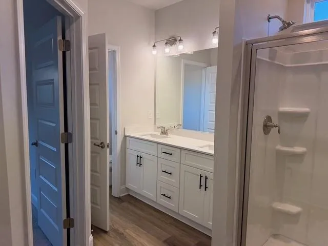 a view of front door