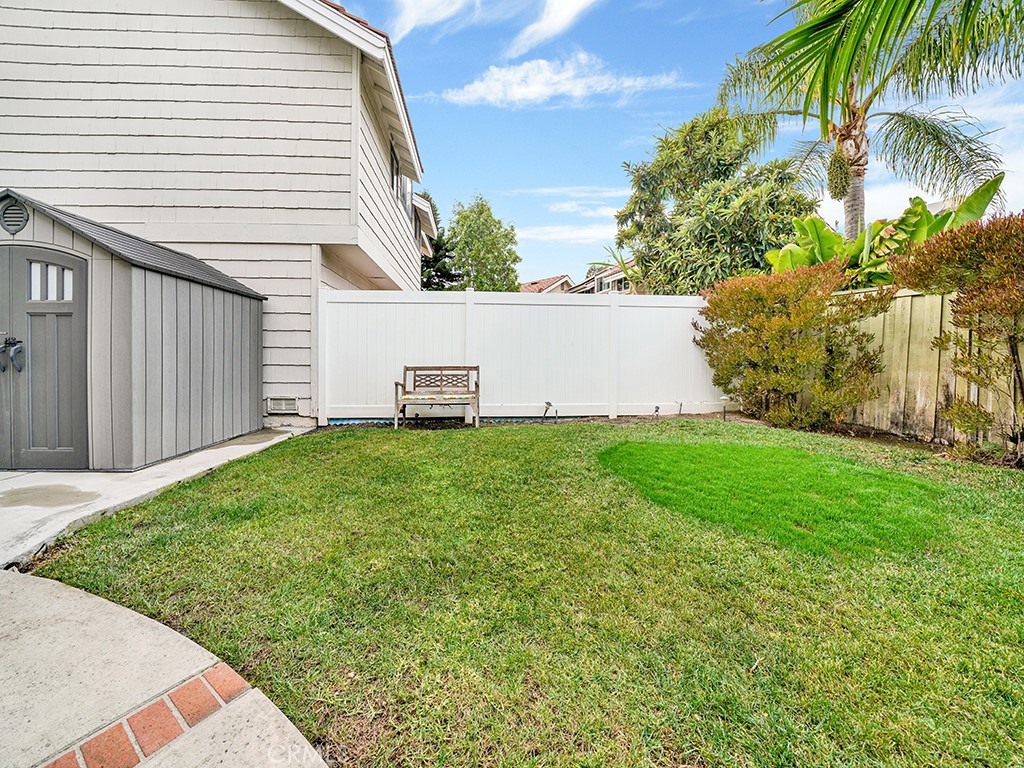 13814 Apache Tustin, CA 92782 - Photo 33 of 45 a view of backyard with garden