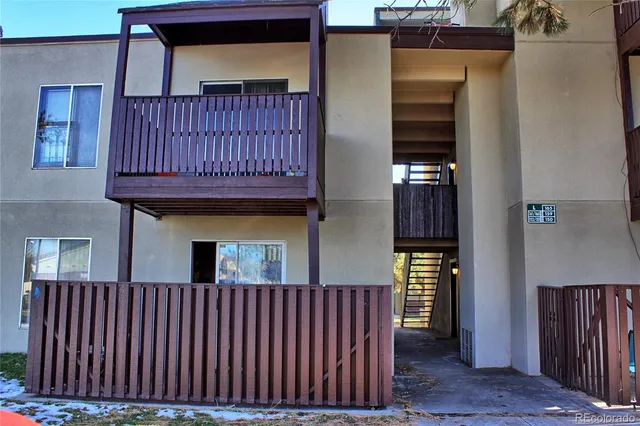 a view of a house with wooden floor
