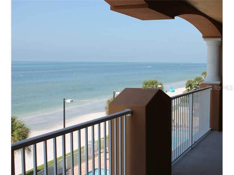 16326 Gulf Boulevard, Unit 302 Redington Beach, FL 33708 - Photo 1 of 1 a view of a balcony with an outdoor seating