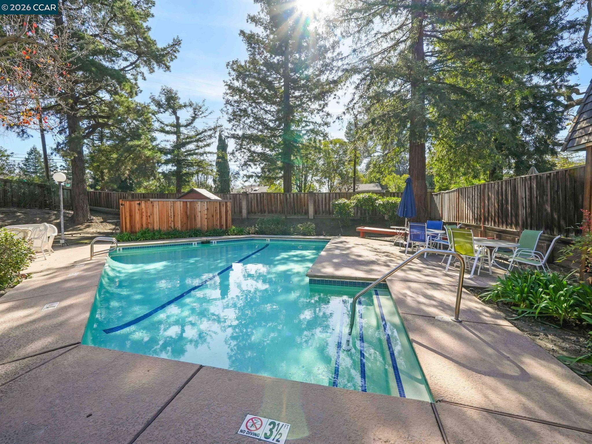 1622 San Luis Road Walnut Creek, CA 94597 - Photo 28 of 29 a view of a backyard with sitting area