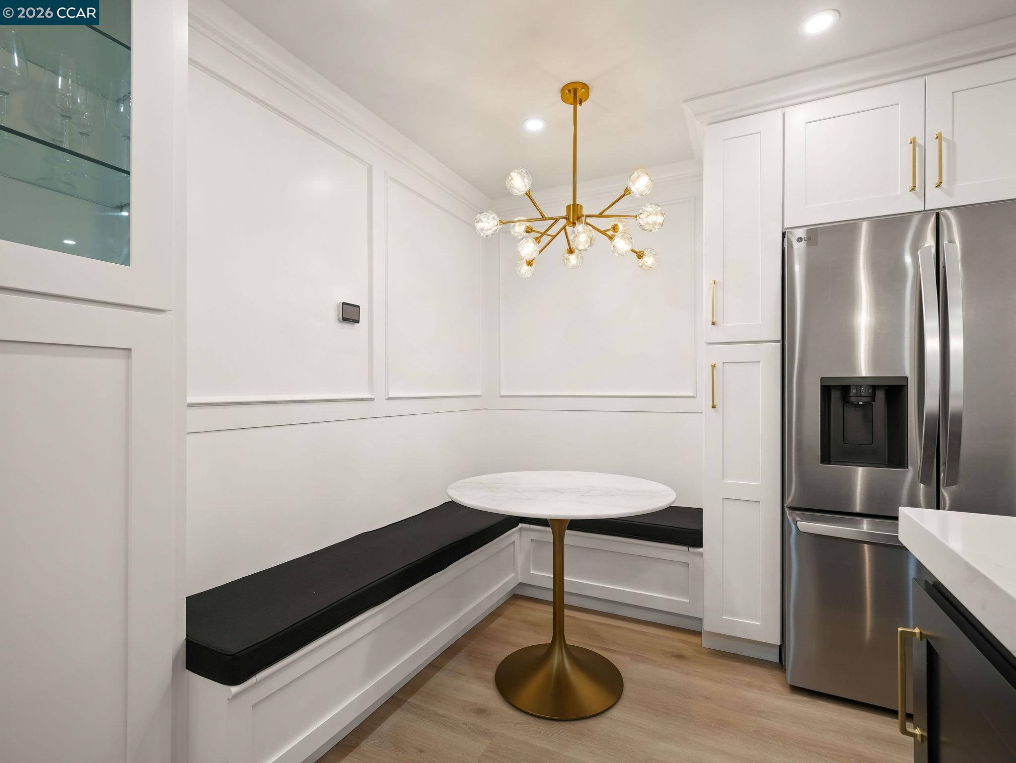 1622 San Luis Road Walnut Creek, CA 94597 - Photo 10 of 29 a kitchen with a refrigerator and a sink