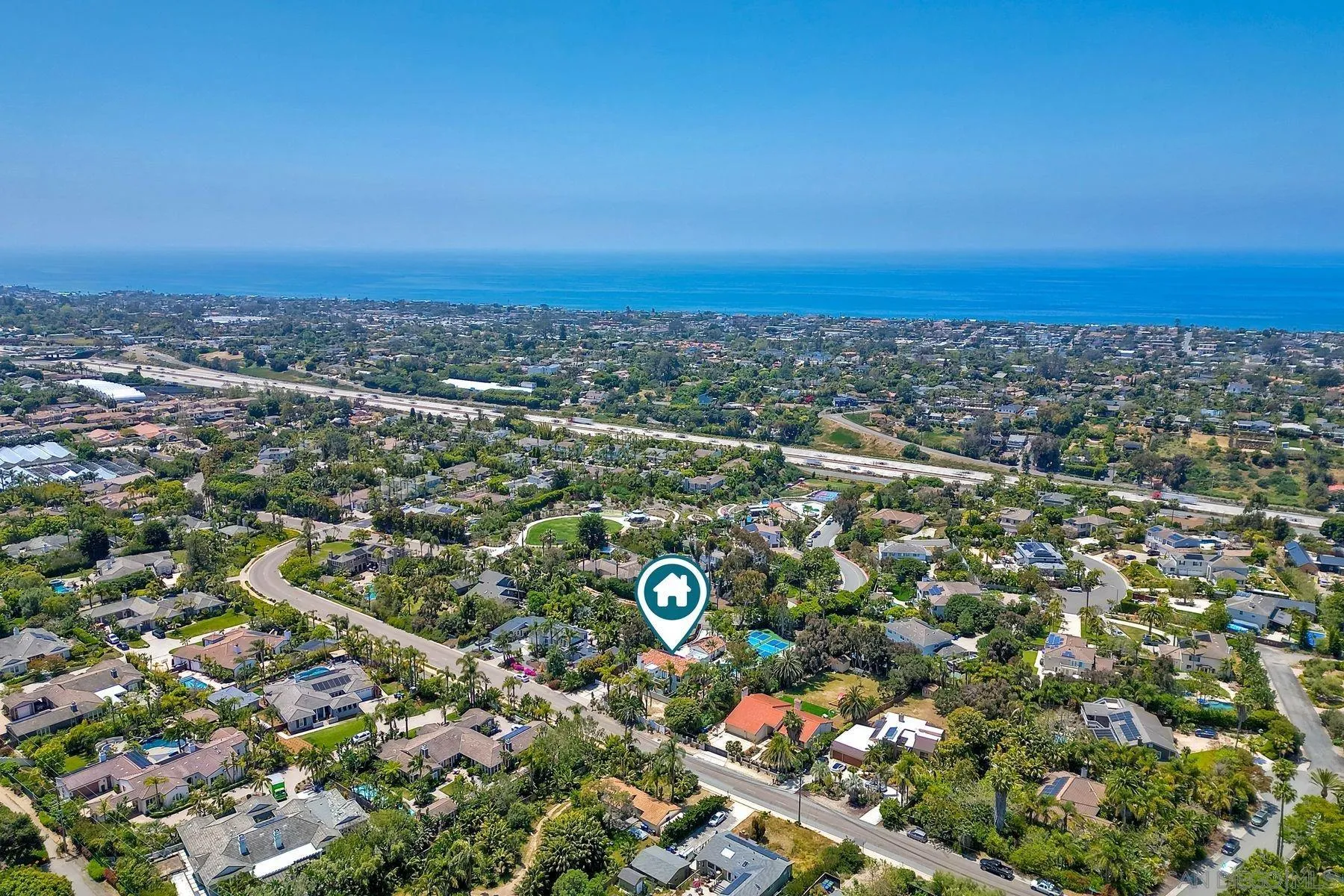 1408 Caudor Street Encinitas, CA 92024 - Photo 62 of 75 an aerial view of multiple house