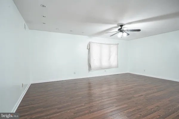 wooden floor in an empty room