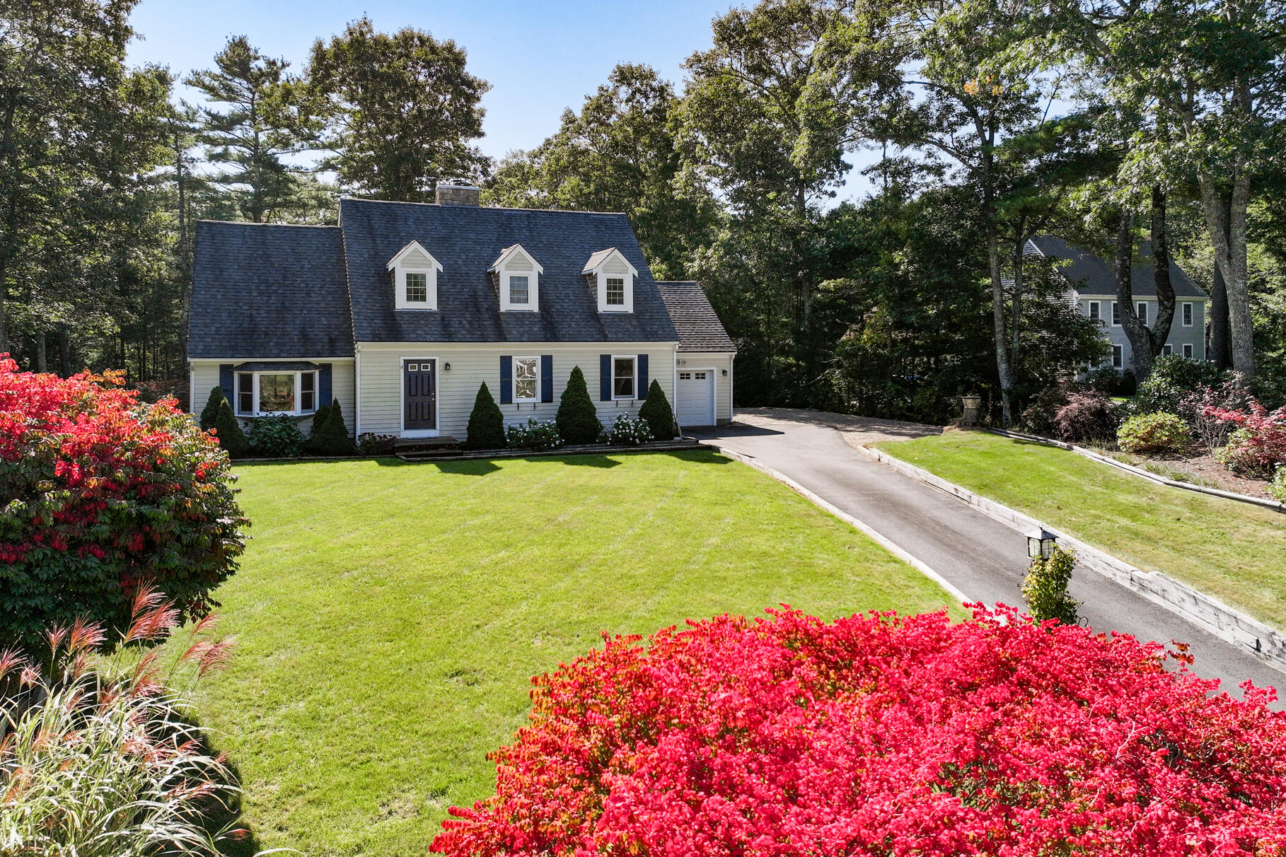 7 Yearling Run Road Buzzards Bay, MA 02532 - Photo 48 of 55 a view of a house with pool and yard