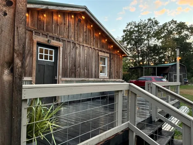 a view of a house with a window