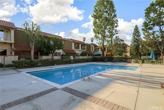 a view of outdoor space yard and swimming pool