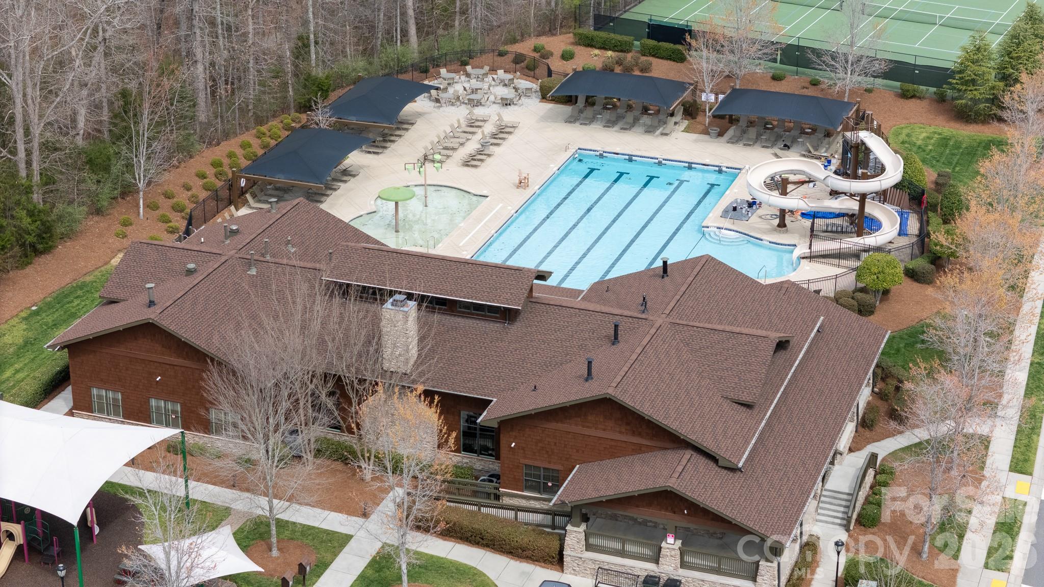 2172 Bluebell Way Tega Cay, SC 29708 - Photo 40 of 40 an aerial view of a house with outdoor space