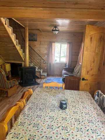 a view of a entryway door of the house