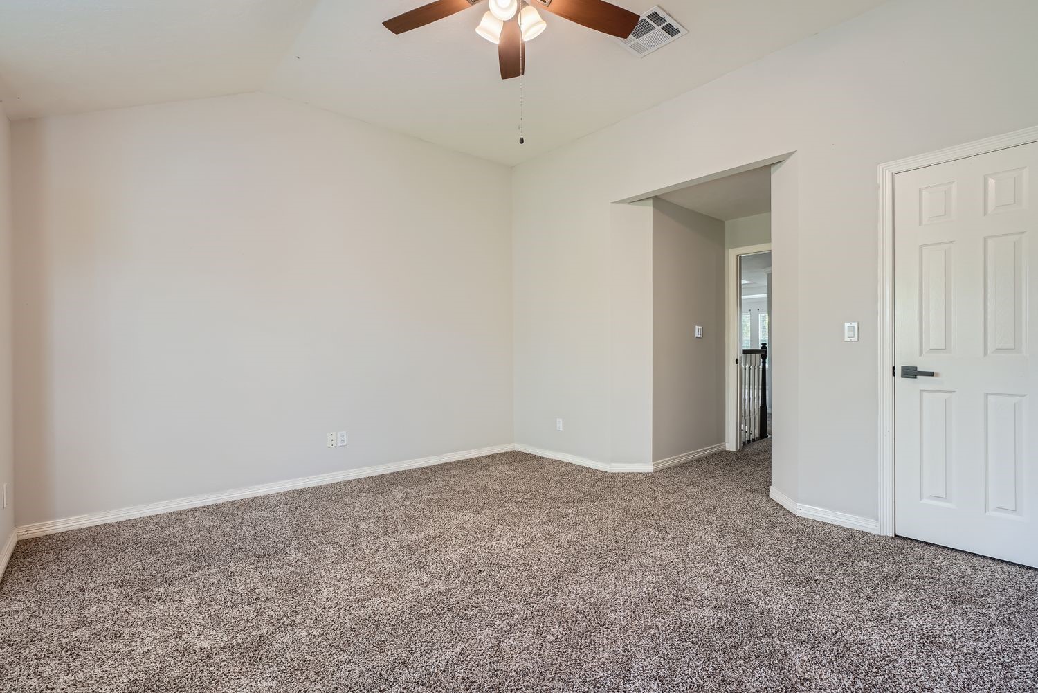 17 Leandro Court Montgomery, TX 77356 - Photo 29 of 38 a view of an empty room and chandelier fan