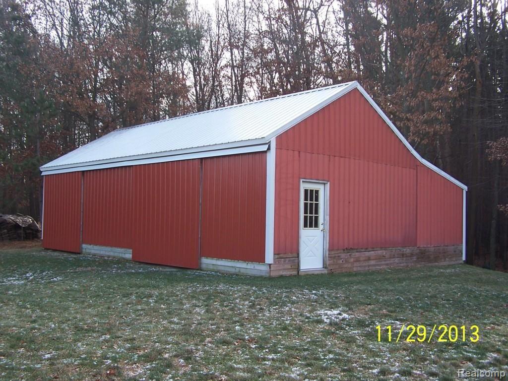 4532 Milner Road Stockbridge, MI 49285 - Photo 13 of 15 BACK POLE BARN