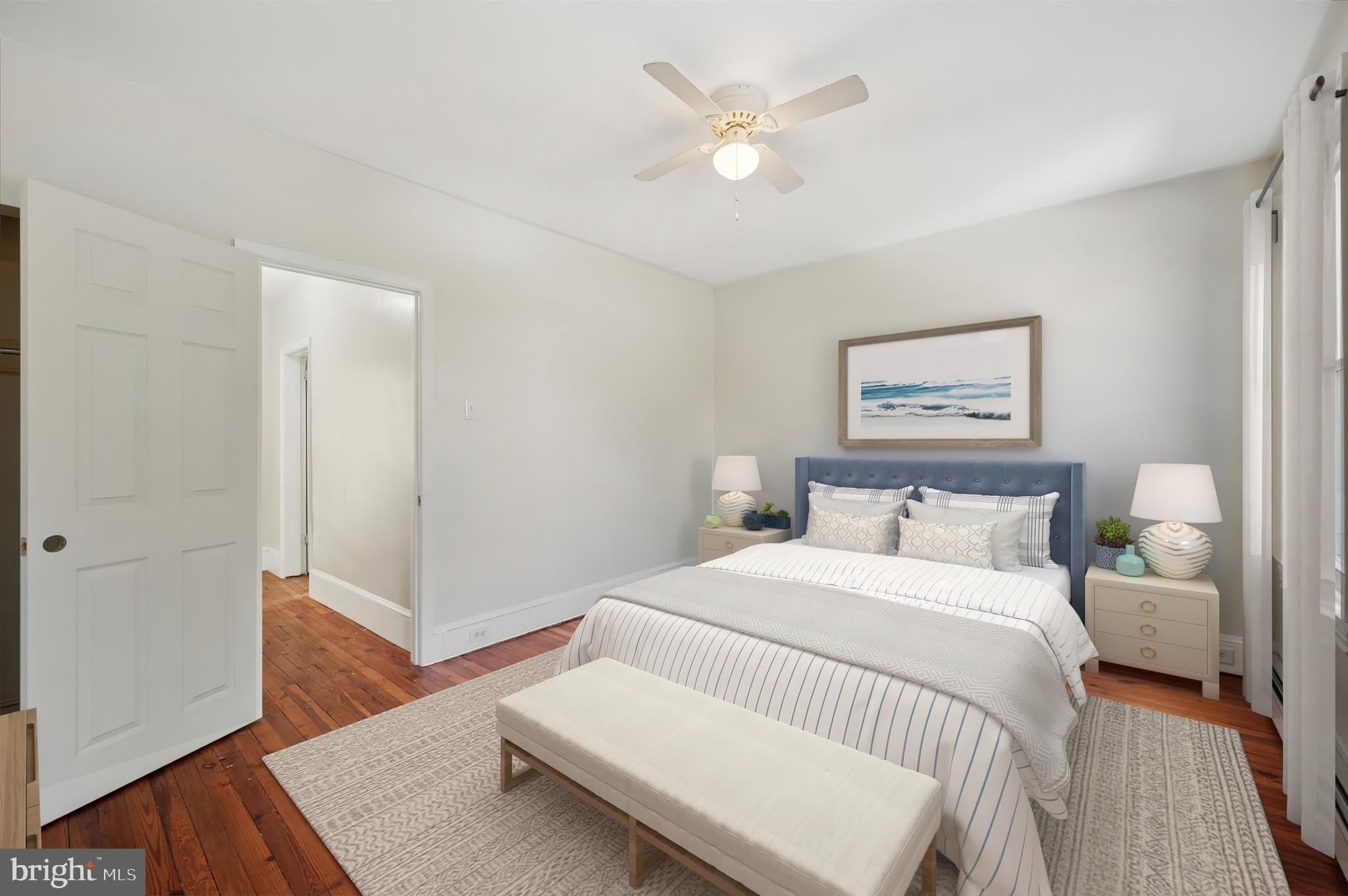 610 Martin Street Philadelphia, PA 19128 - Photo 19 of 24 a bedroom with a bed and a window