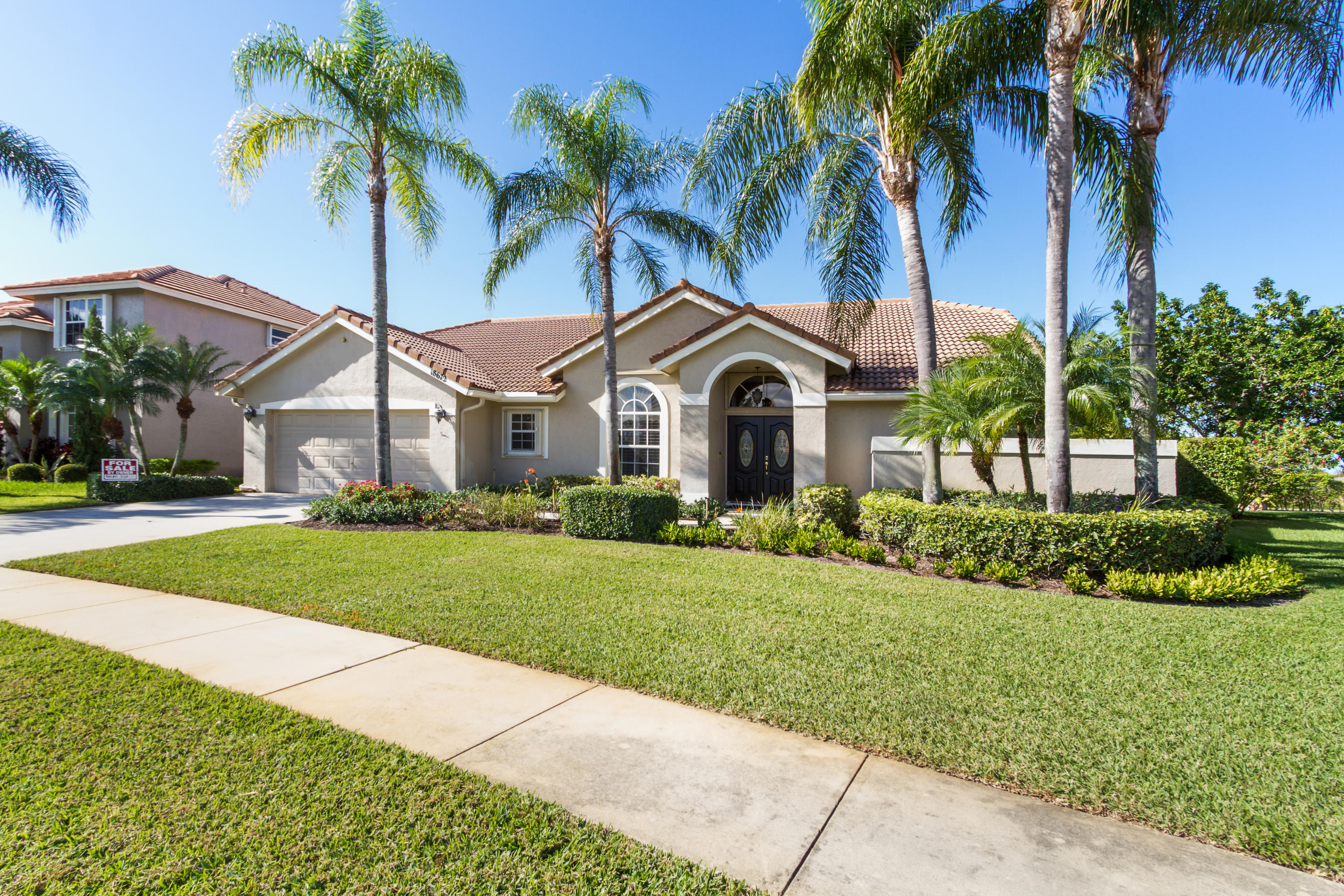 18672 Cape Sable Drive Boca Raton, FL 33498 - Photo 3 of 28 FRONT WALKWAY