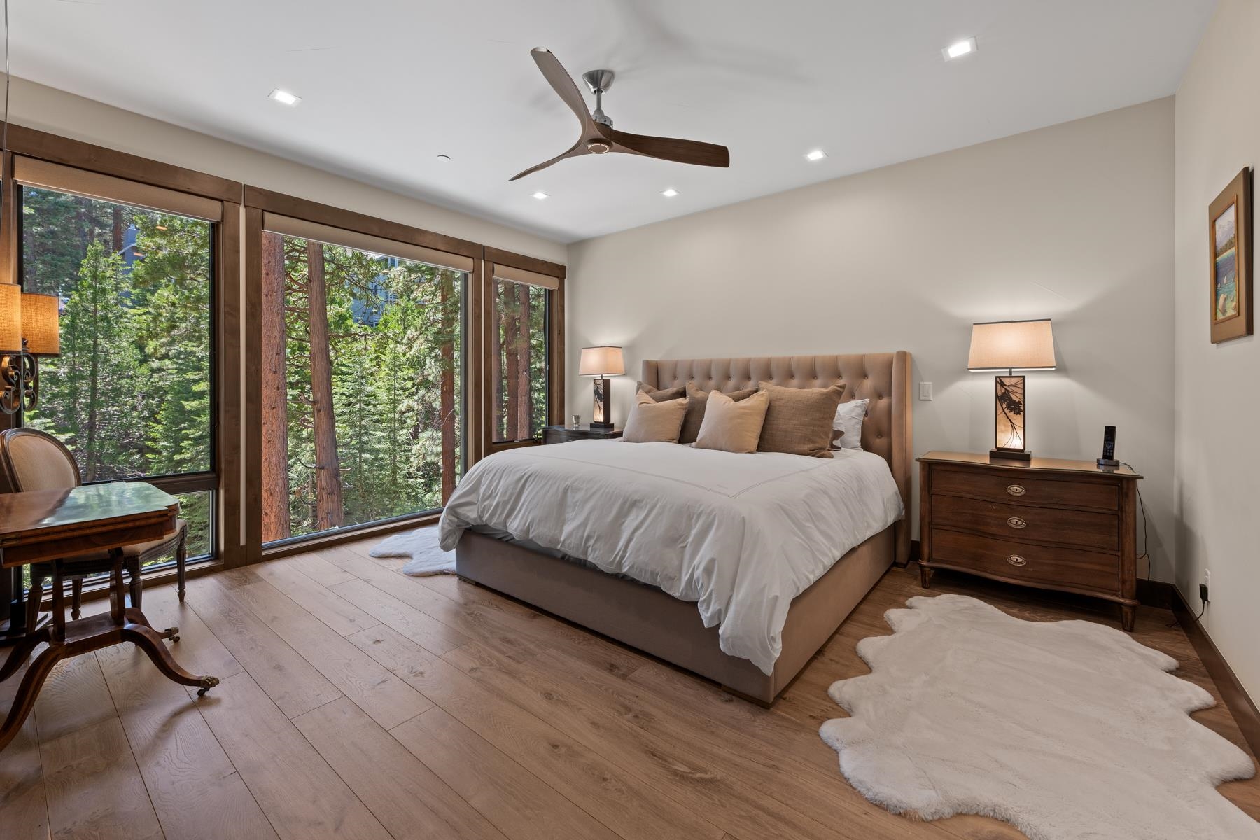629 Tyner Way Incline Village, NV 89451 - Photo 13 of 27 a bedroom with a bed and a large window
