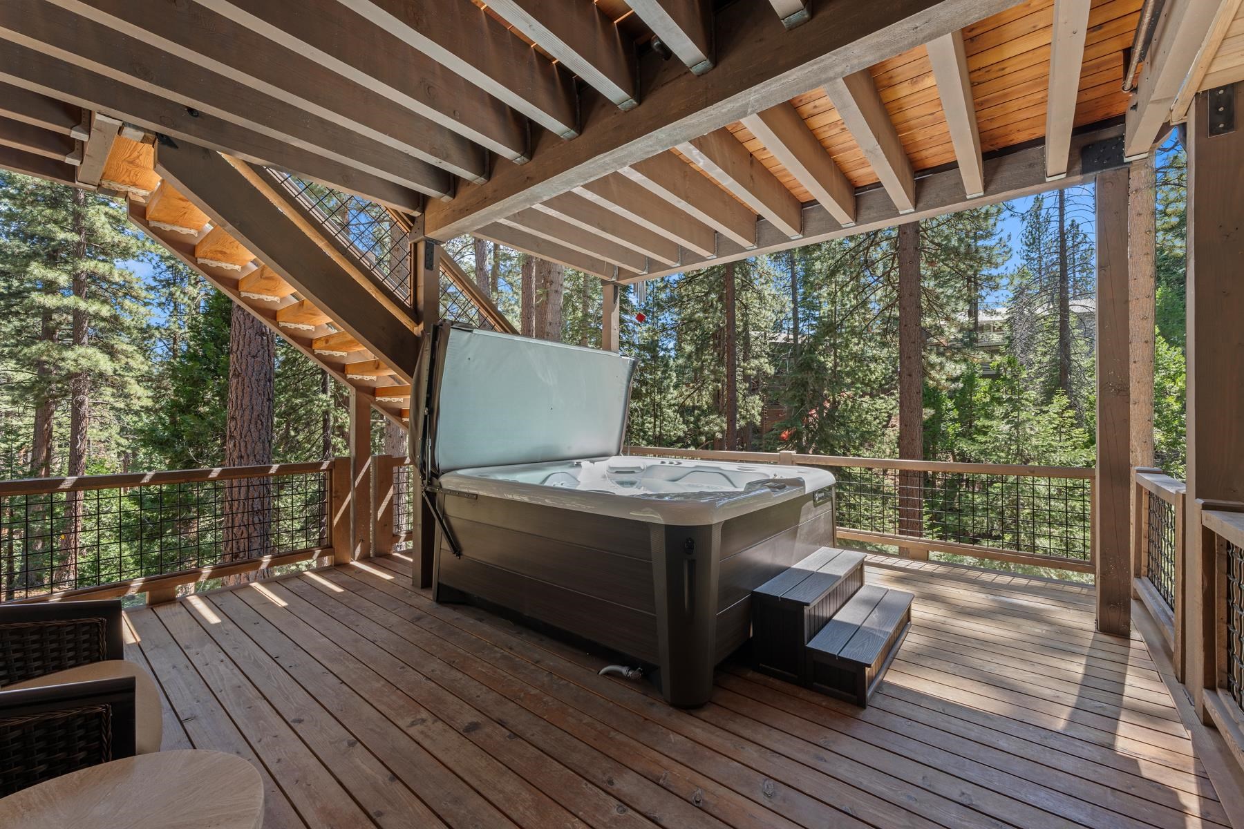 629 Tyner Way Incline Village, NV 89451 - Photo 18 of 27 a view of balcony with wooden floor and outdoor space