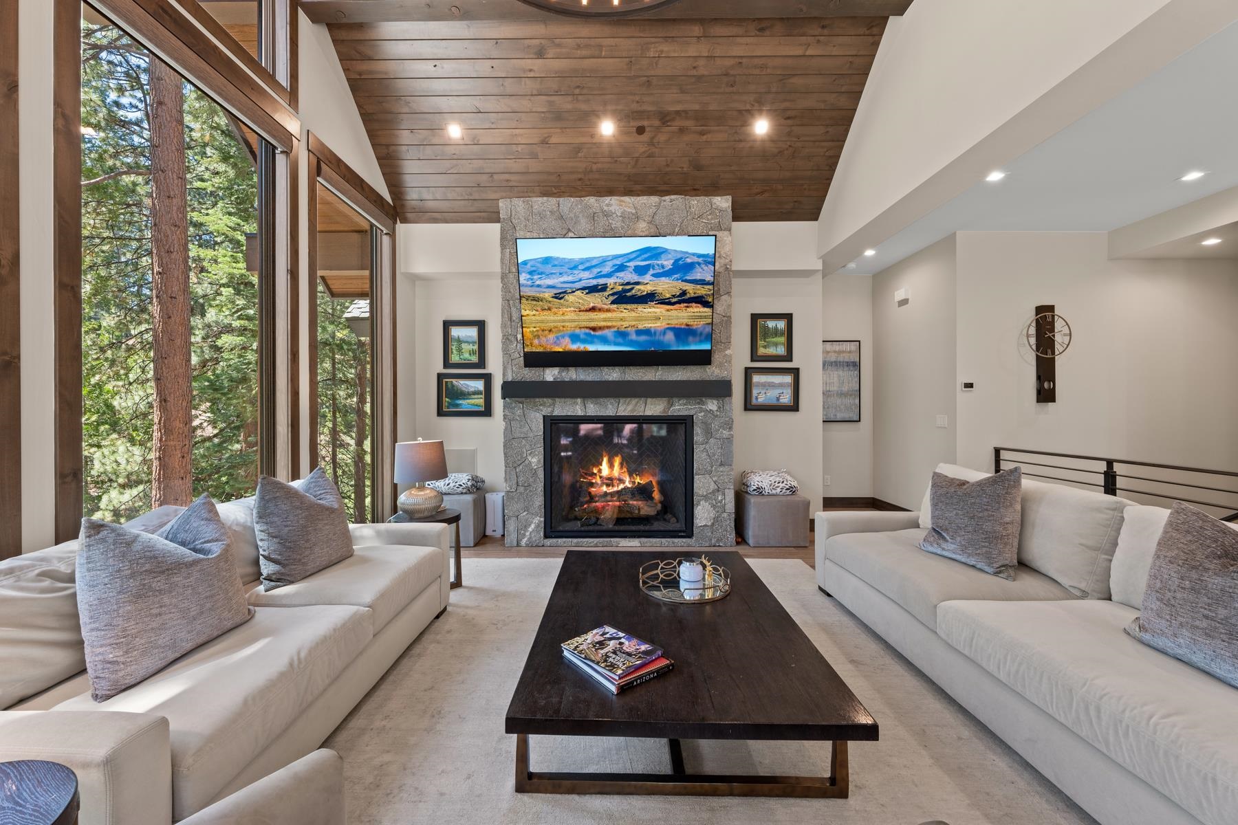 629 Tyner Way Incline Village, NV 89451 - Photo 6 of 27 a living room with furniture and a fireplace