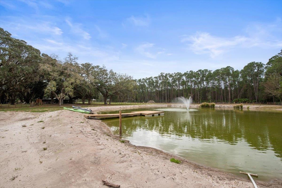 4575 Carter Road St. Augustine, FL 32086 - Photo 59 of 90 a view of a lake with trees by side of it