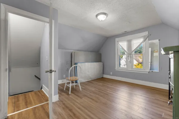 a view of livingroom with hardwood floor and window