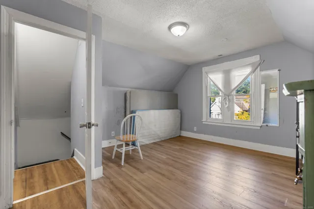 a view of livingroom with hardwood floor and window