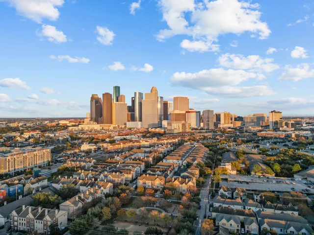 a view of a balcony with city view