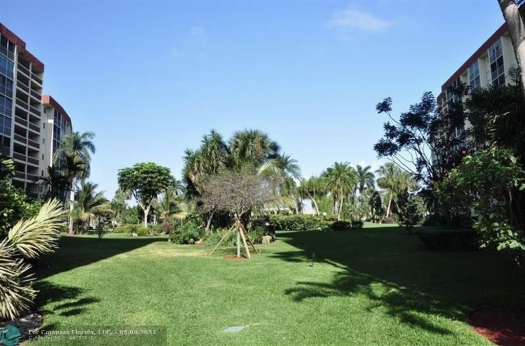 2731 Northeast 14th Street Causeway, Unit 612 Pompano Beach, FL 33062 - Photo 17 of 22 a view of outdoor space yard and green space