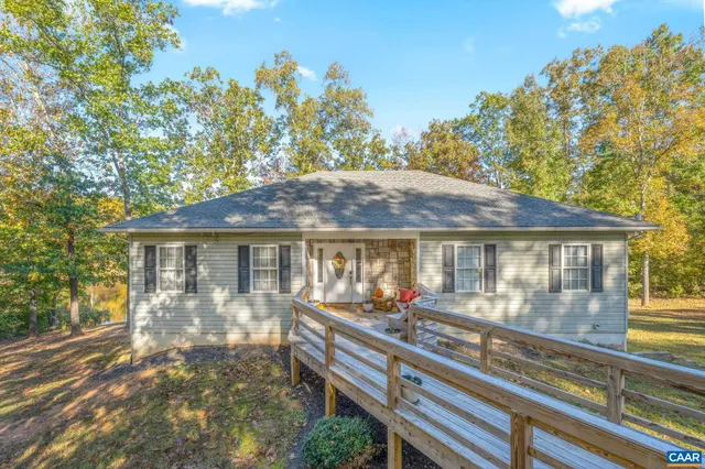 a front view of house with yard
