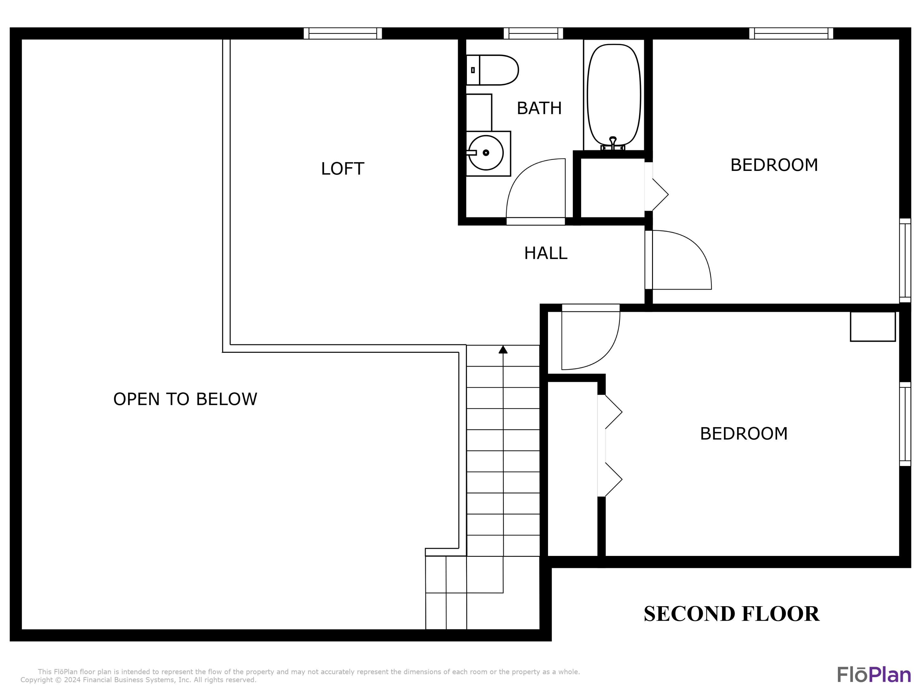 138 Bray Hill Road Phillips, ME 04966 - Photo 101 of 101 Floor Plan - 2nd Floor