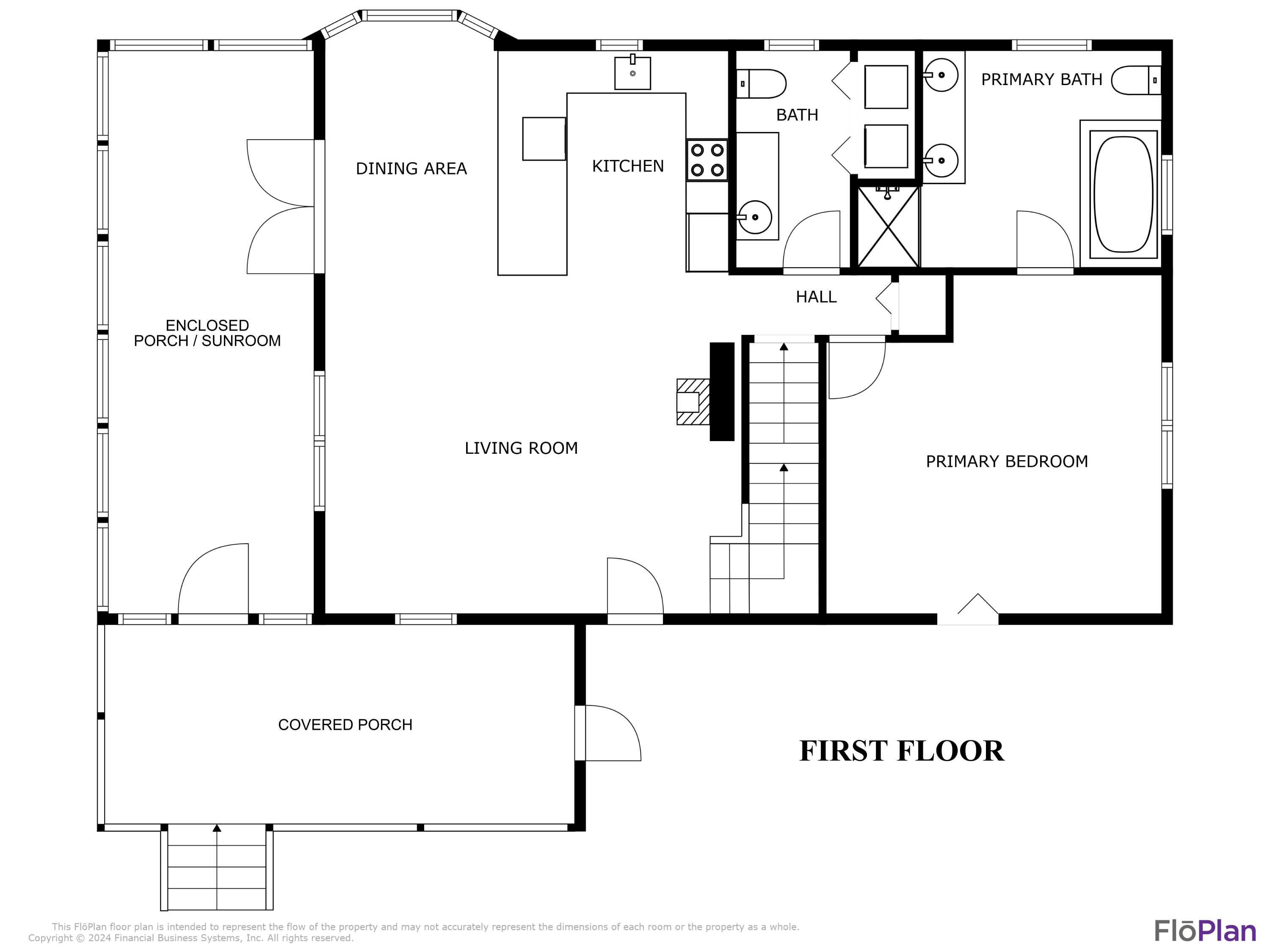 138 Bray Hill Road Phillips, ME 04966 - Photo 100 of 101 Floor Plan - 1st Floor