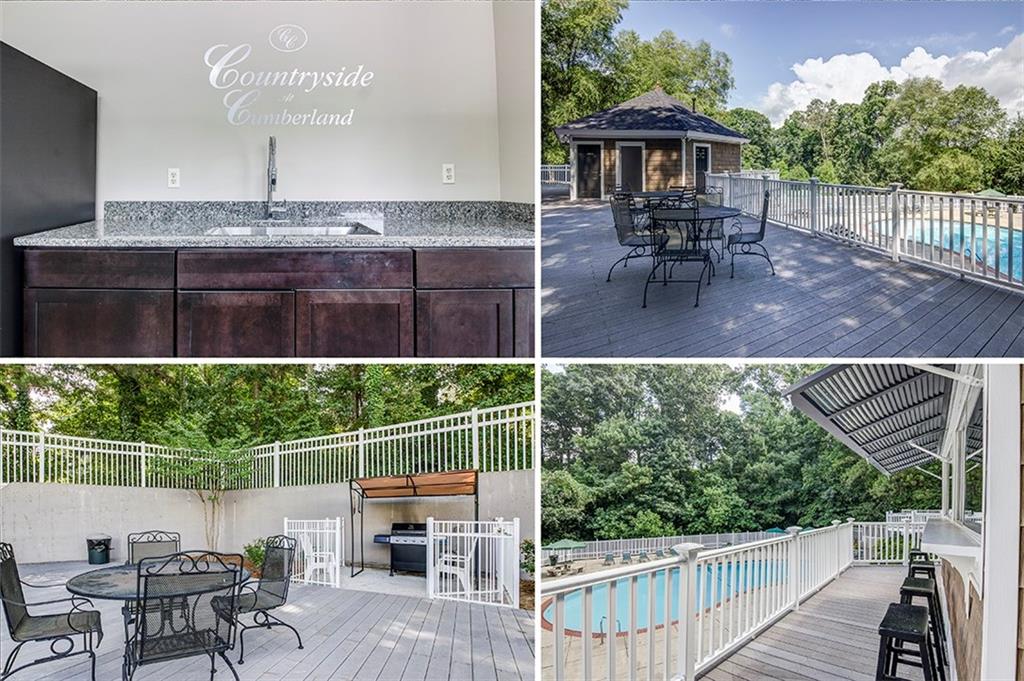 404 Countryside Place Smyrna, GA 30080 - Photo 33 of 36 a view of a patio with a yard