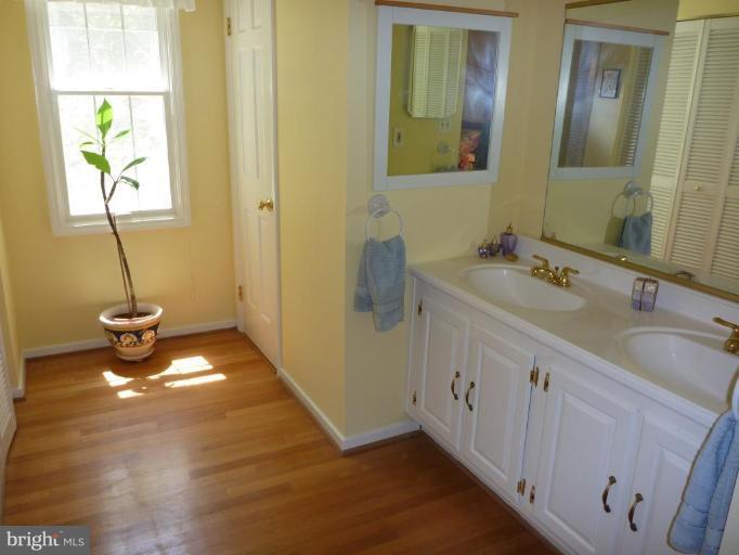 11615 Foxclove Road Reston, VA 20191 - Photo 17 of 30 a bathroom with a sink and a mirror
