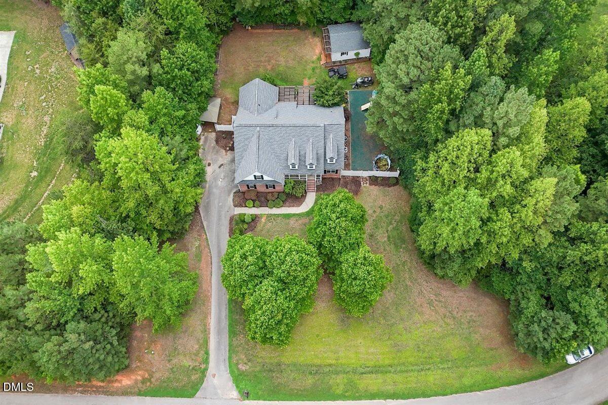 603 Oaks Lane Road Timberlake, NC 27583 - Photo 25 of 31 Aerial View