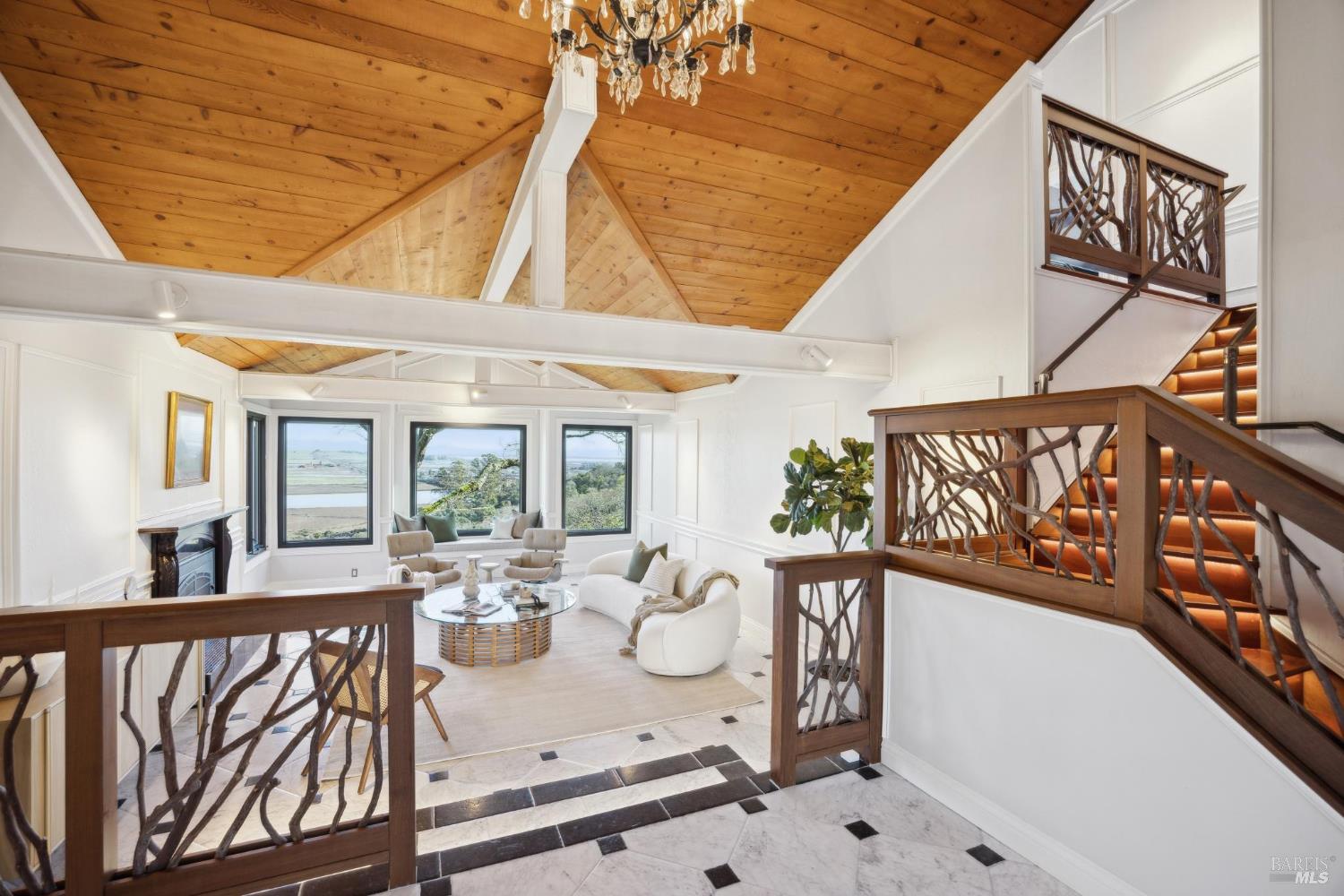 160 Crest Road Novato, CA 94945 - Photo 17 of 85 a view of a patio with a table and chairs