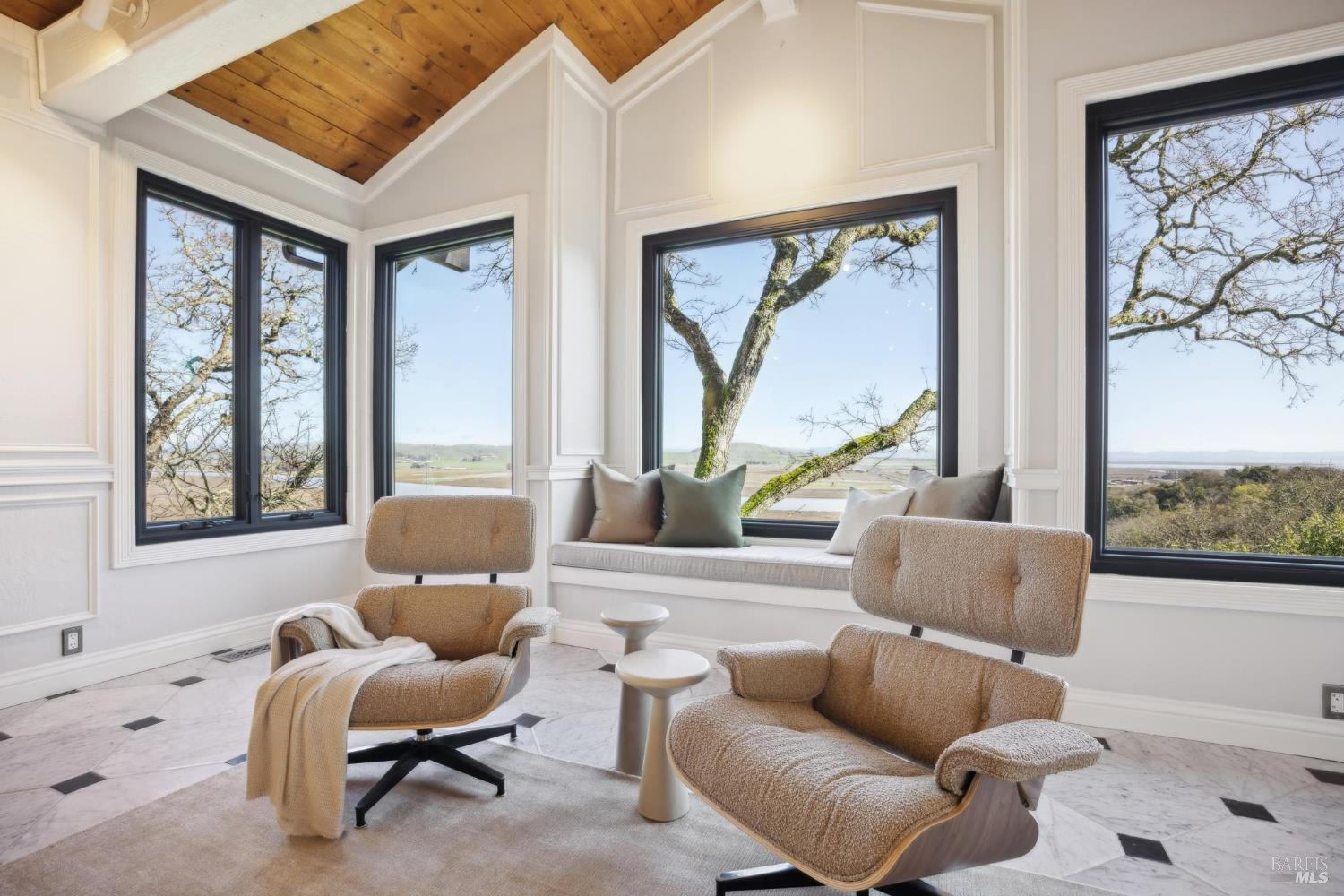 160 Crest Road Novato, CA 94945 - Photo 21 of 85 a living room with furniture and a large window