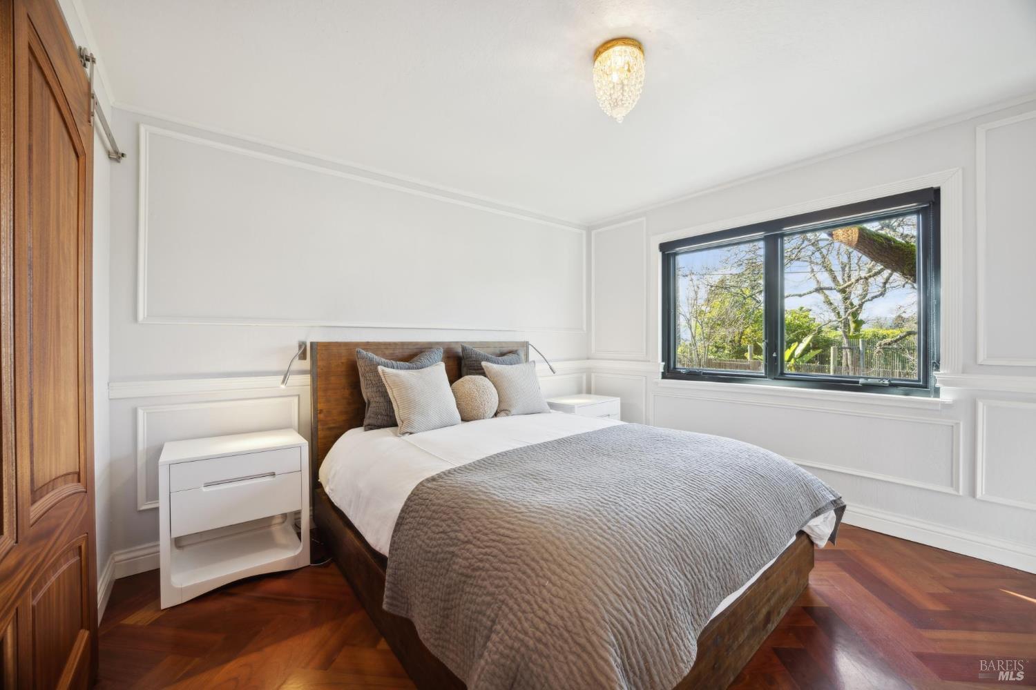 160 Crest Road Novato, CA 94945 - Photo 65 of 85 a bedroom with a bed and a window