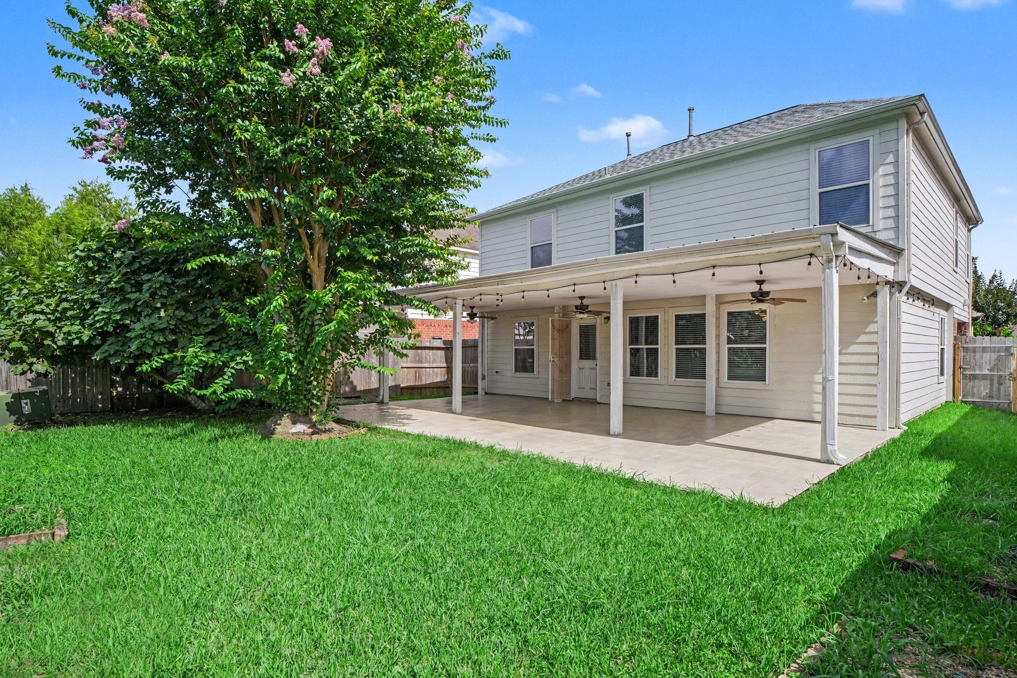 5622 Wasabi Lane Baytown, TX 77521 - Photo 26 of 29 a view of a house with a backyard
