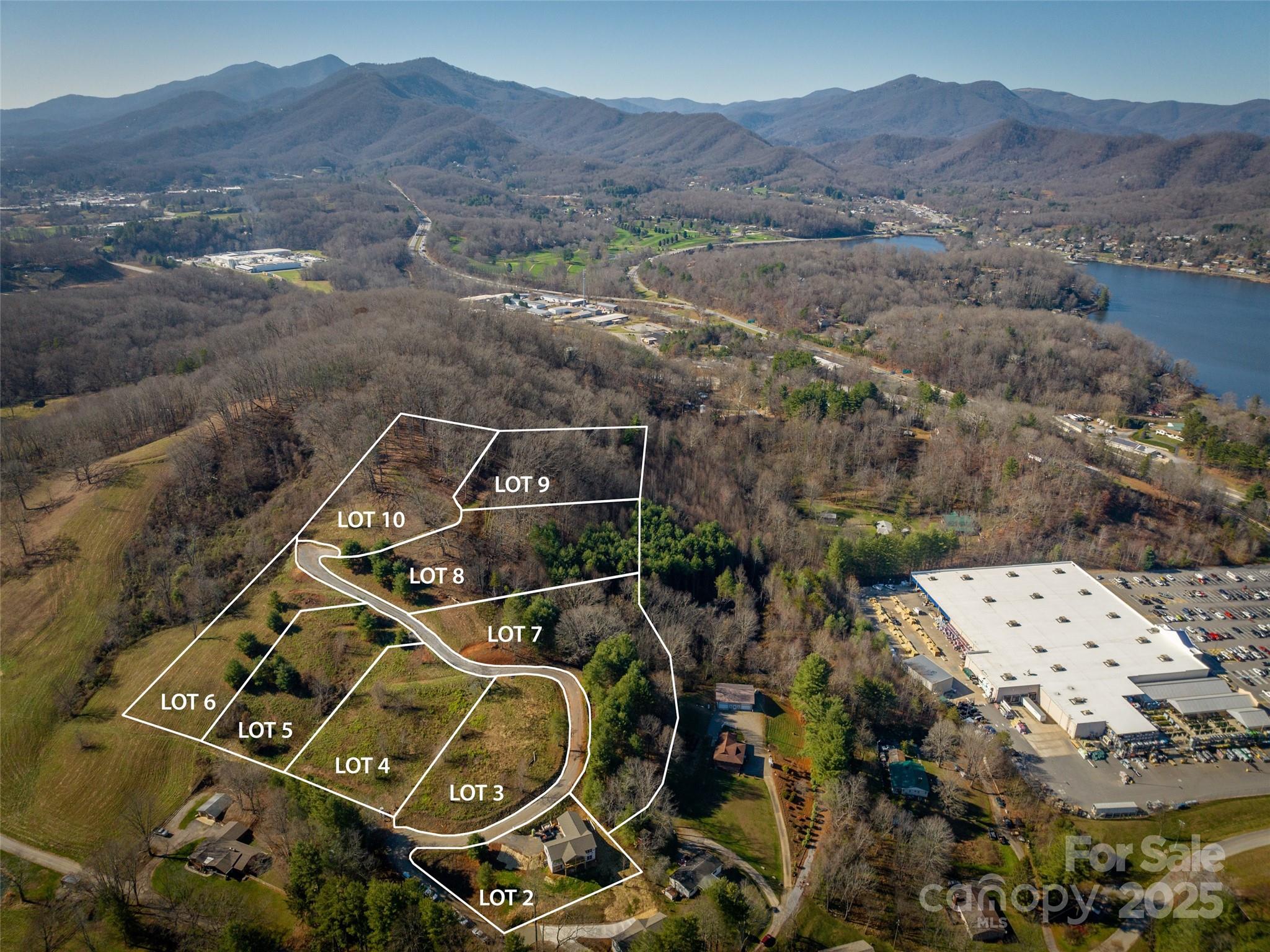 0 Laurel Ridge Drive, Unit 10 Waynesville, NC 28786 - Photo 15 of 20 an aerial view of a house with a mountain