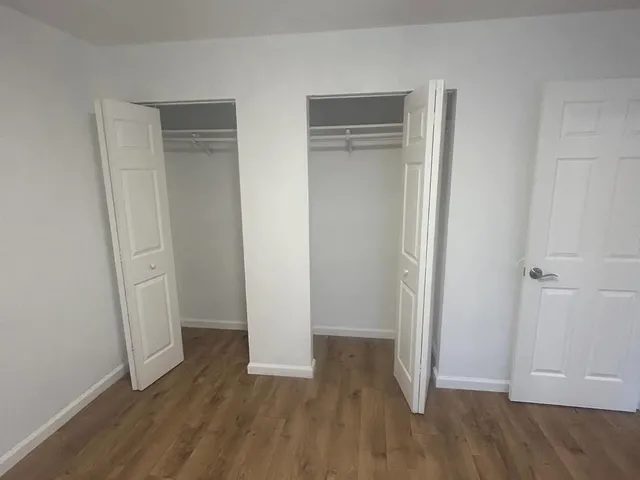 a view of wooden floor