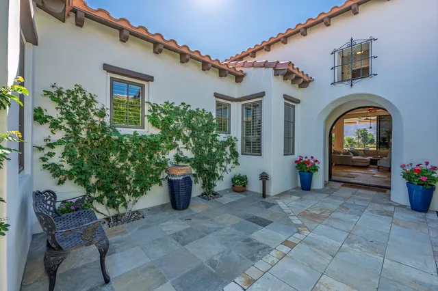 a view of a house with patio