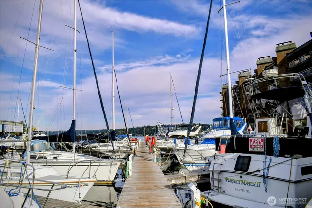 a view of outdoor space with seating area